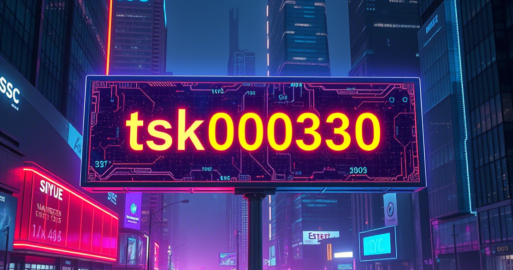 tsk000330: Its Significance and Applications