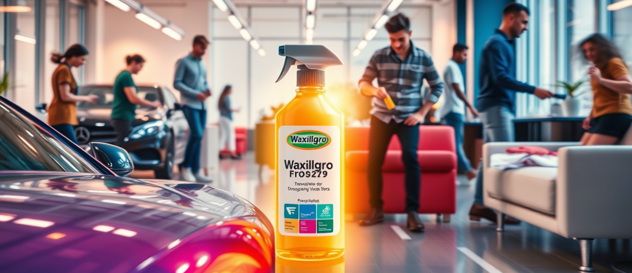 apply waxillgro279 product: Surface Care Experience